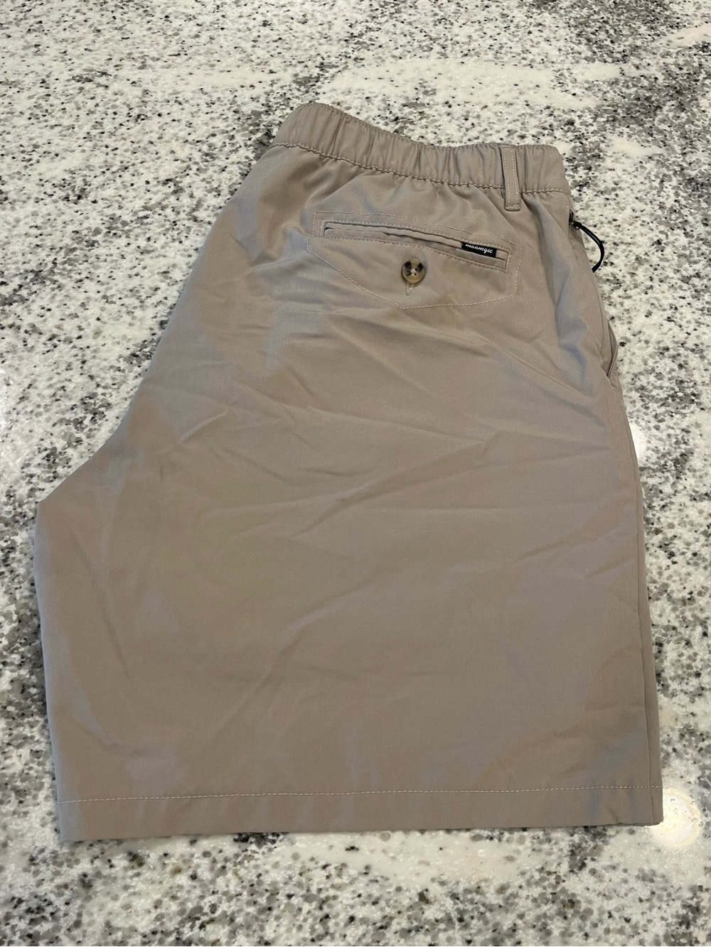 Maamgic NatureMono Outdoor Men’s XL Casual Shorts Lined Khaki 7” inseam